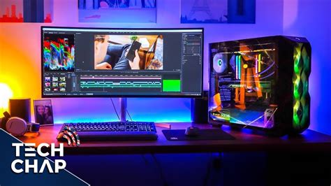 The Most POWERFUL Gaming & 4K Video Editing Setup! | The Tech Chap ...