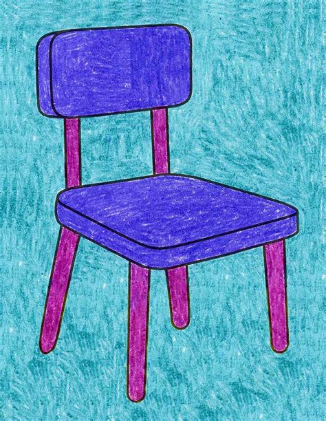 How to Draw Chair: Easy Step-by-Step Art Lesson for Kids