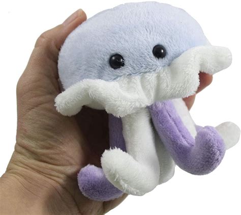 Plush Jellyfish Stuffed Animal Toy - Soft Ocean Aquatic Animal Plushie Stuffie. J is for Jelly ...