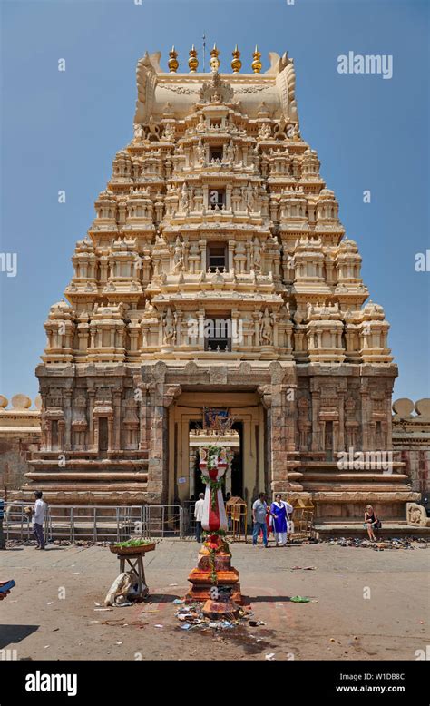 Ranganathaswamy Temple, Srirangapatna, Karnataka, India Stock Photo - Alamy