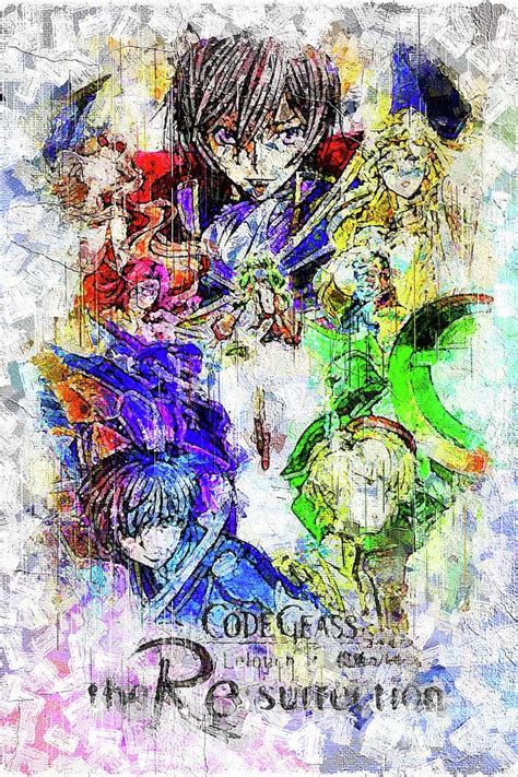 Code Geass Lelouch Of The Resurrection Painting by Emelia Marquardt - Pixels