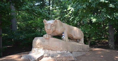 The Nittany Lion Shrine | Penny The Penn State Gnome