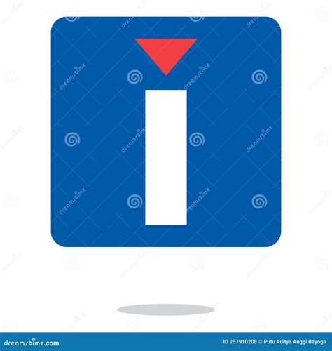 Blue square logo stock vector. Illustration of design - 257910208