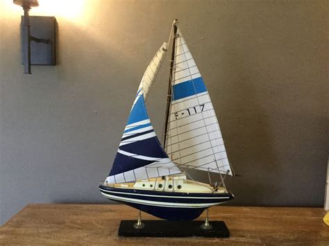 Vintage wood model sailboat / sailboat display | Etsy | Model sailboat, Wood model, Vintage wood