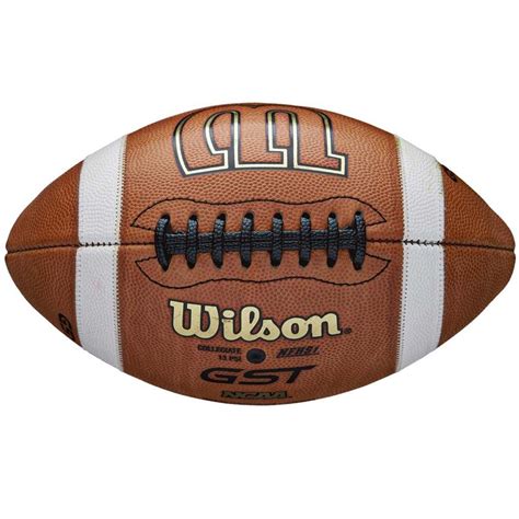 Wilson 1003 GST NFHS Official Leather Game Football - A47-501 | Anthem ...