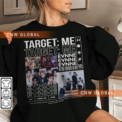 EVNNE Kpop Sweatshirt Target Me Album Merch V0 EVNNE Debut - Etsy