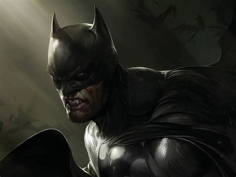 1920x1440 Batman Injured Art 1920x1440 Resolution HD 4k Wallpapers, Images, Backgrounds, Photos ...