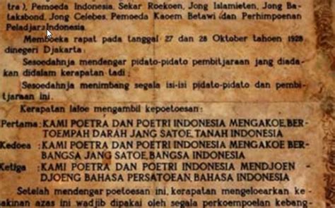 Sumpah Pemuda: Mengapa Bahasa Indonesia yang Dipilih Sebagai Bahasa ...