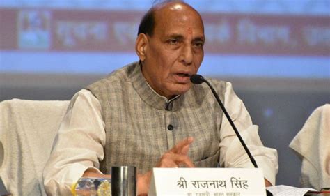 Rajnath Singh’s Speech Interrupted After Crowd Raises Slogans Demanding ...