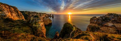 Sunrise at Ponta Da Piedade, Portugal