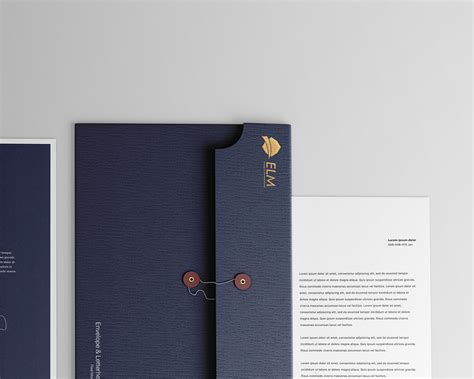 Free Envelope with Letterhead Mockup on Behance