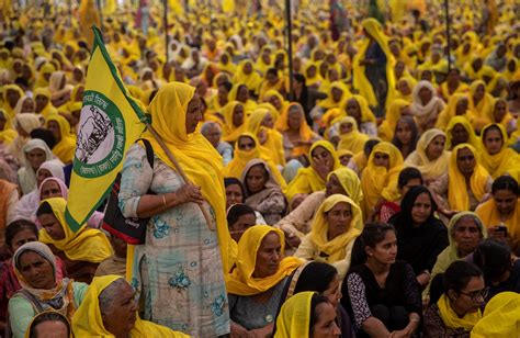 Women turn out in huge numbers to support India’s farmer protests on ...