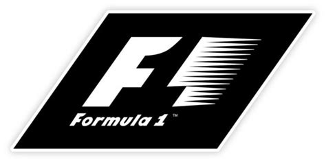 Formula One FIA F1 Racing Logo Vinyl Sticker Decal Black | eBay