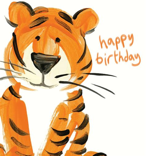 ‘Happy Birthday’ – Tiger – Flowers by Design