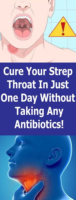 Cure Your Strep Throat In Just One Day Without Taking Any Antibiotics!!!