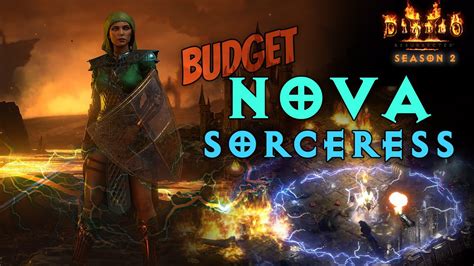 D2R Budget Nova Sorceress / Crescent Moon / Patch 2.5 - YouTube