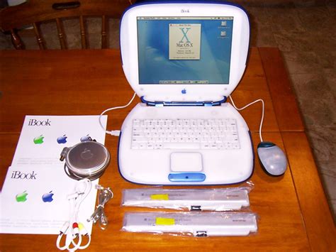 For Sale: iBook G3 Special Edition with Firewire (very complete package) | Applefritter