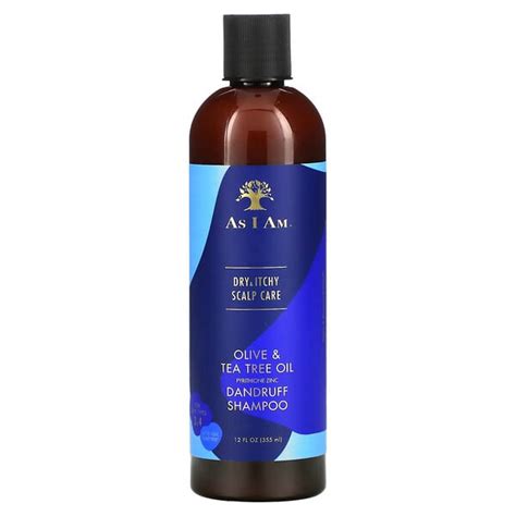 As I Am, Dry & Itchy Scalp Care, Olive & Tea Tree Oil Dandruff Shampoo ...