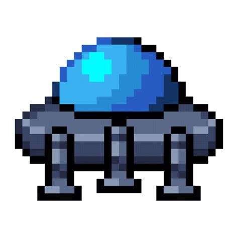 Walking UFO 🛸 : r/PixelArt