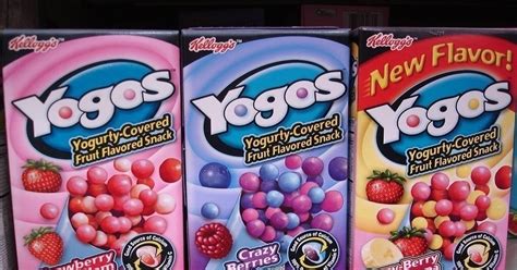 Yogos - Nostalgic, Discontinued Jewels From Kellog’s - Snack History