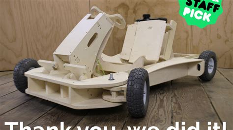 PlyFly Go-Kart: A 25 MPH Wooden Roadster by The Flatworks LLC —Kickstarter