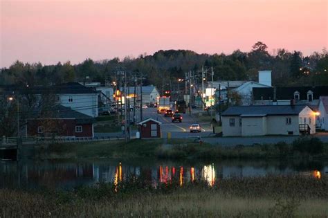 Mars Hill at sunset 10-14-14 | Outdoor, Maine, Canal