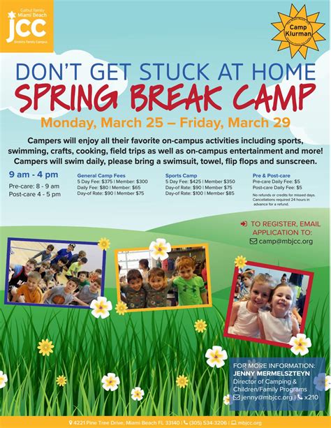 MBJCC Spring Break Camp 2019 by Miami Beach JCC - Issuu