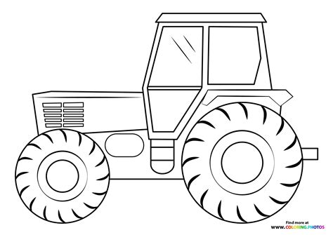 Tractor Coloring Pages Printable - prntbl.concejomunicipaldechinu.gov.co