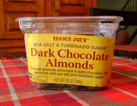 The Vegan Tummy: Dark Chocolate Almonds from Trader Joe's