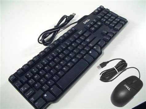 NEW Dell USB Wired Keyboard & Mouse