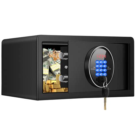 1.2 cu ft Fireproof Safe Box, Anti-Theft Hotel Safe with Combination Lock, Hidden Home Safe for ...