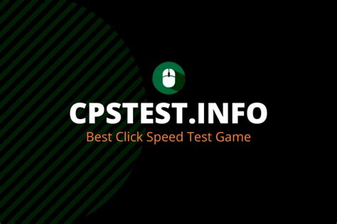 CPS Test - Check your clicking speed with CPS Counter