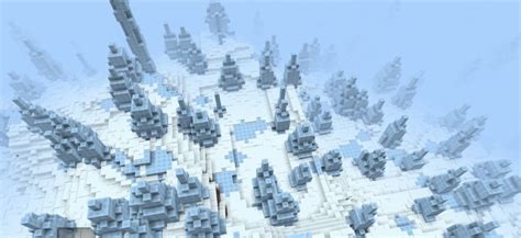 Minecraft Ice Spike Biome | Biomes, Minecraft, Natural landmarks