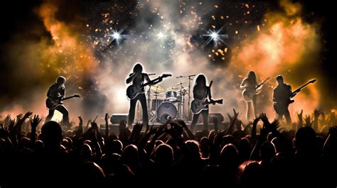 Rock music concert background Illustration 24603811 Stock Photo at Vecteezy