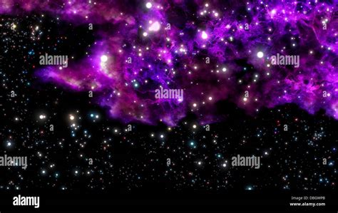 birth of a new nebula from explosion or Big Bang Stock Photo - Alamy