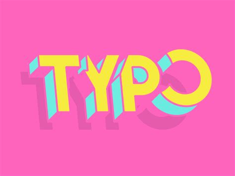 Typo | Text animation, Motion graphics typography, Motion graphics design