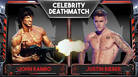 WWE 2K16 Celebrity Deathmatch Tournament :: Justin Bieber vs John Rambo ...