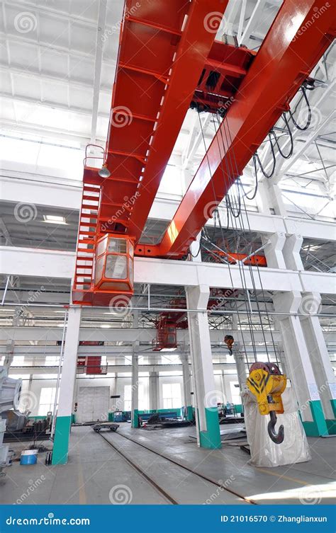 Industrial Crane stock photo. Image of plant, heavy, lift - 21016570