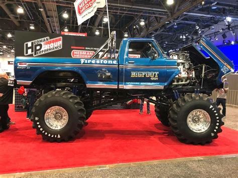 BIGFOOT 1 at the 2017 SEMA Show in Las Vegas. Photo Credit: Chris ...