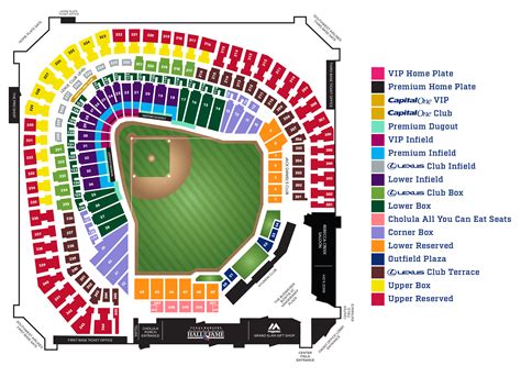 New Globe Life Park Map