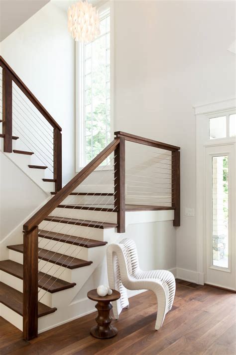 16 Creative Stair Railing Ideas To Develop a Focal Point in Your Home ...