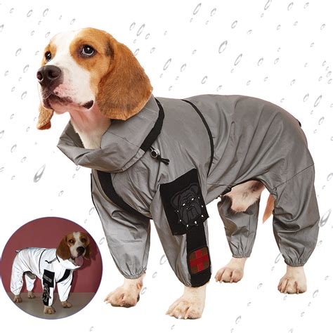 Reflective Dog Raincoat – Puppy Protection