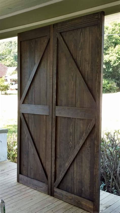 CUSTOM Barn Door | Etsy | Exterior barn doors, Custom barn doors, Barn ...