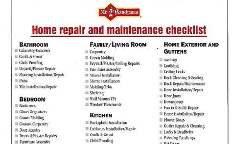 Handyman Repair and Maintenance Needs by Mr. Handyman Serving Brentwood ...