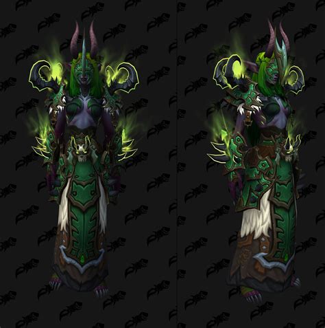 New Demon Hunter Mythic Tier 20 Armor Set Recolor in Patch 9.1.5 ...