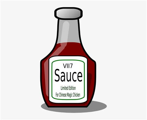 Sauce Clip Art At Clker - Sauce Clipart Transparent PNG - 372x592 ...