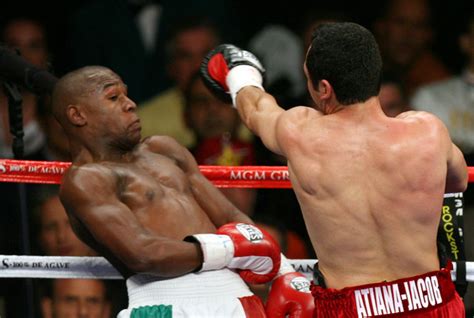 Photos - Oscar de la Hoya vs Floyd Mayweather - Boxing news - BOXNEWS ...