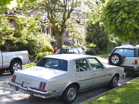 Old Parked Cars Vancouver: 1983 Oldsmobile Cutlass Supreme Brougham