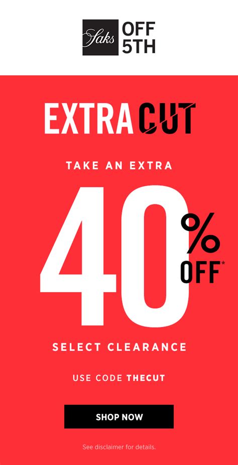 Borderfree: Extra 40% off clearance at Saks OFF 5TH | Milled