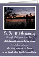 48th Wedding Anniversary Cards from Greeting Card Universe